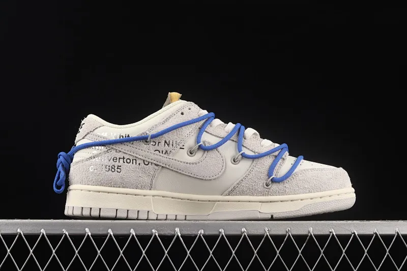 All Categories Nk SB Dunk Series Nk SB Dunk Low Low-top Sneakers Pure Original Version OF x Nk Dunk Low OW Suede SB Smash Backboard Fashion Casual Sneakers DJ0950-104